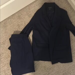 Women’s Navy Blazer and Pants Set